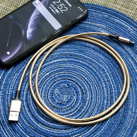 Cable de datos 18W 20W Pd Cargador de cable de datos de carga rápida USB Tipo C para cables de datos de carga relámpago de iPhone
