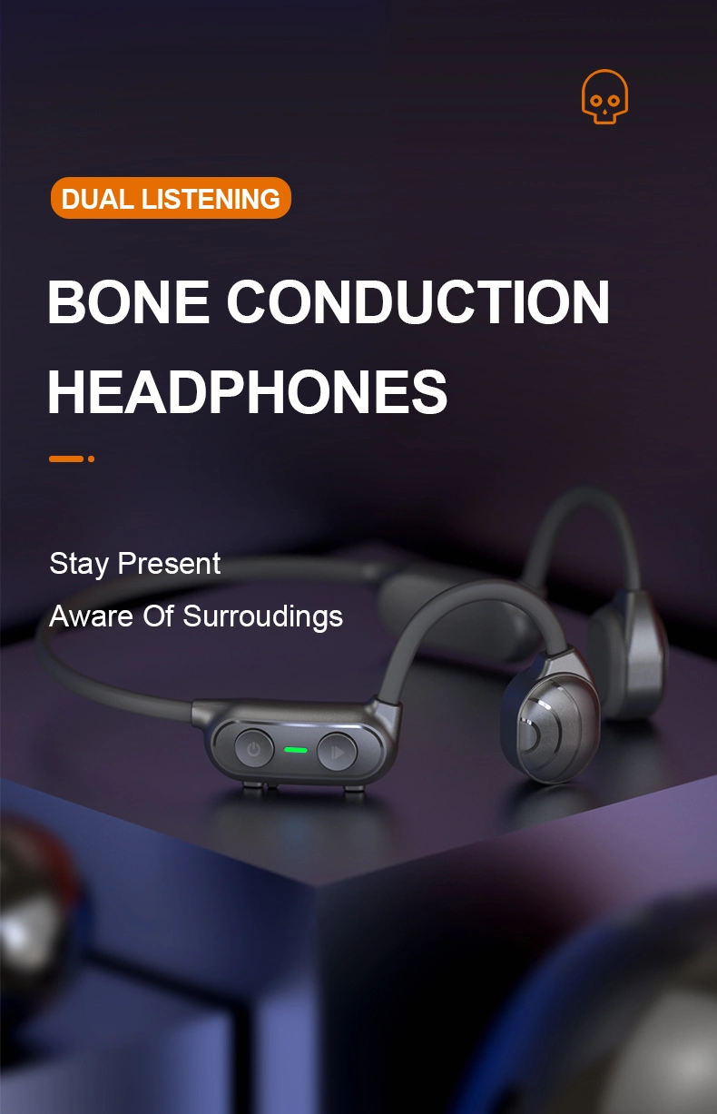 Hearing Protective Bone Conduction Wireless Headset